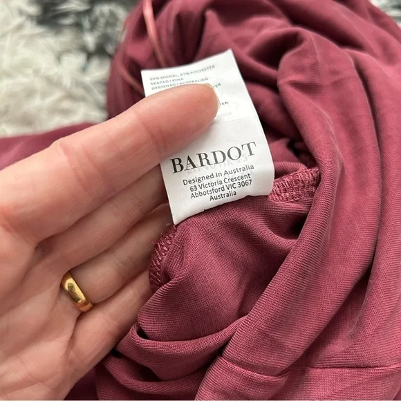 Revolve Bardot "Rosa" Ruched  Dress - Picture 11 of 11